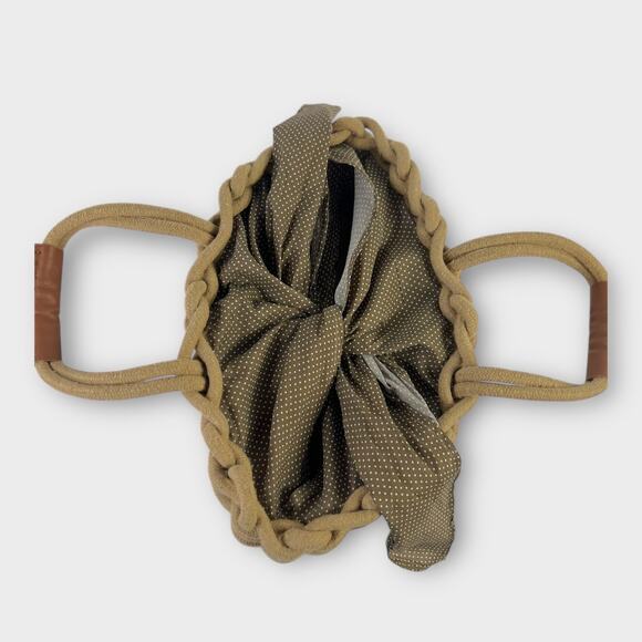 Le Voyage En Panier Woven Rope Picnic Style Vacation Summer Tote Bag - Picture 7 of 16